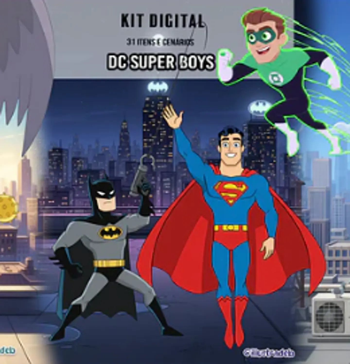 Arquivo Kit Digital Super Boys 1