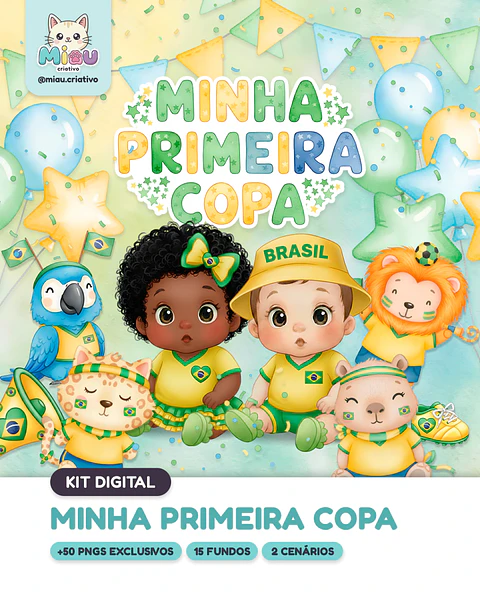 Arquivo Kit Digital - Copa do Mundo - Minha Primeira Copa