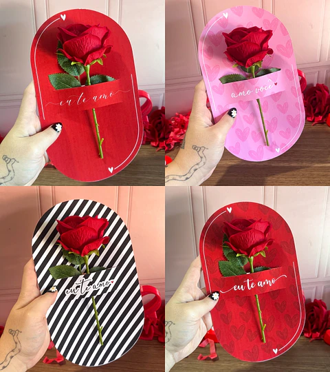 Arquivo Dia dos Namorados Card Para Rosa