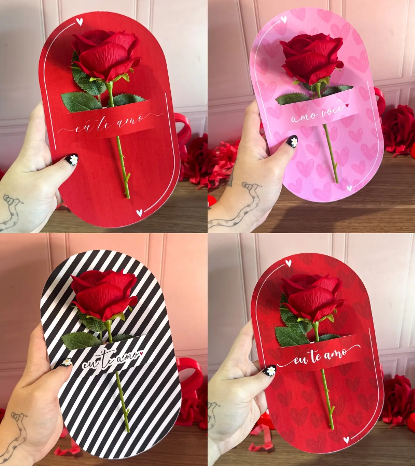 Arquivo Dia dos Namorados Card Para Rosa 1
