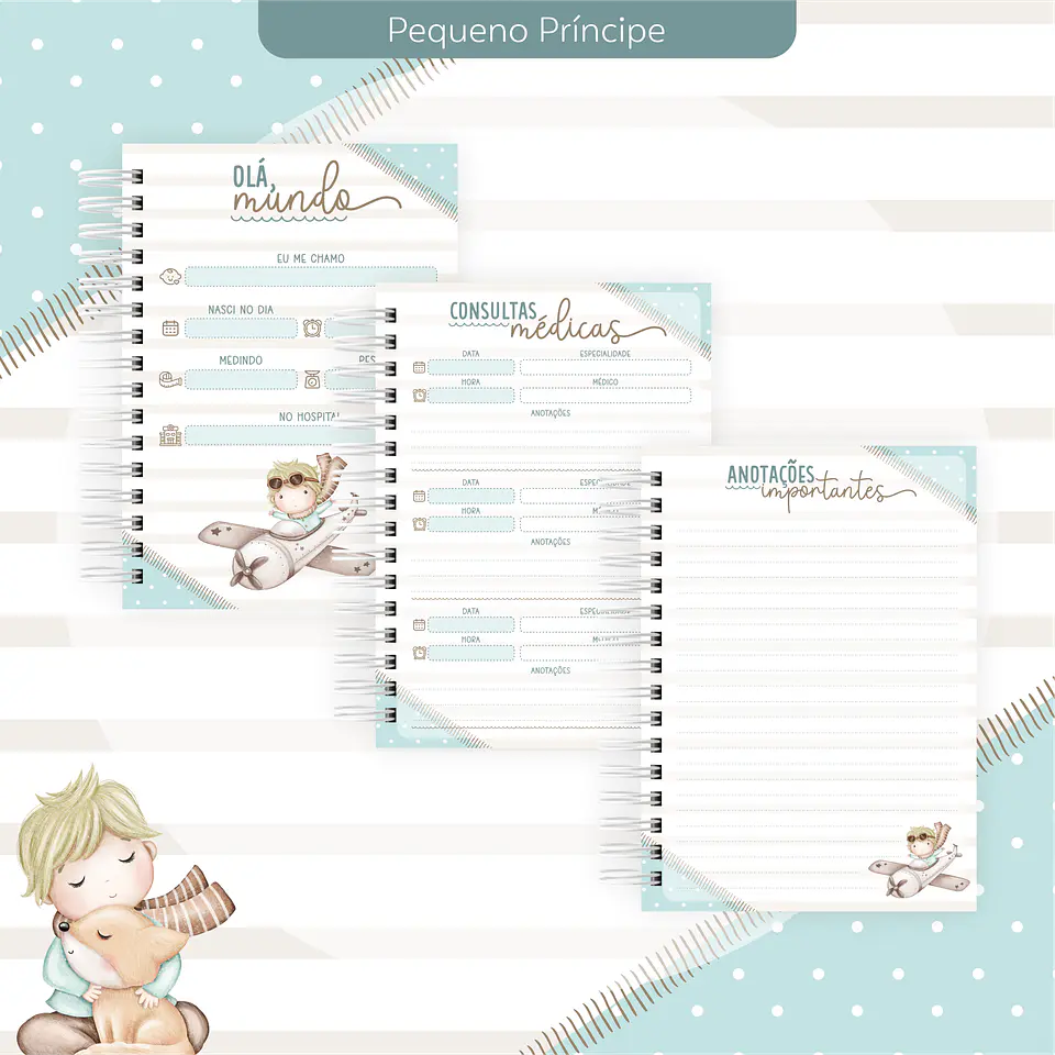 Arquivo encadernação baby pequeno principe - letterinhas 4