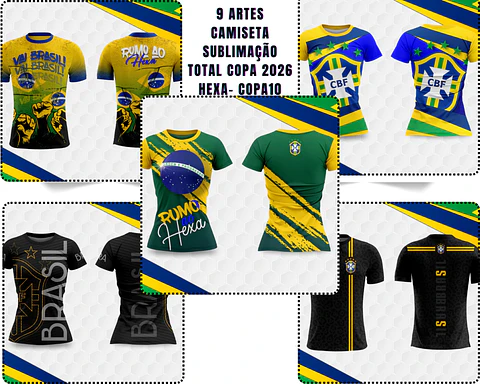 Arquivo Camiseta Copa 2026 Hexa