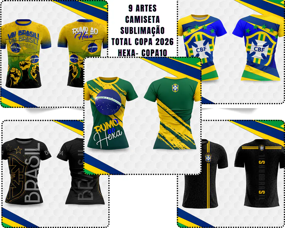 Arquivo Camiseta Copa 2026 Hexa 1