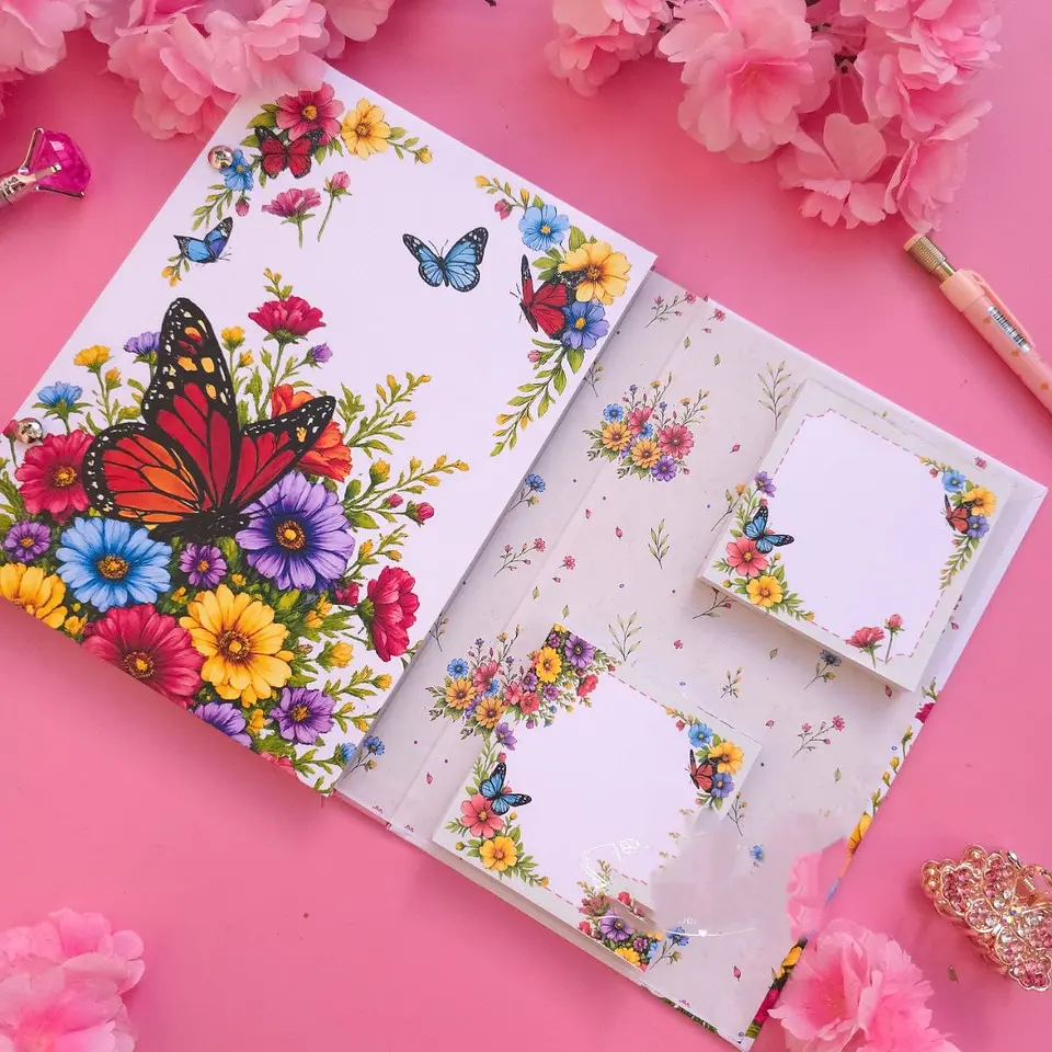 Arquivo Encadernação Caderno Especial Parafuso A5 - Meu Jardim 1