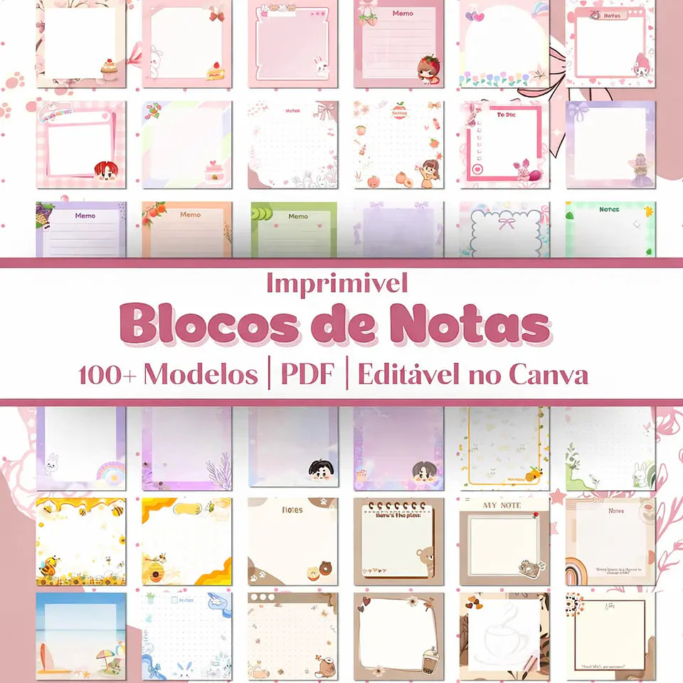 Arquivo Encadernação Pack Bloquinhos 1