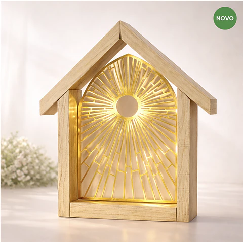 Arquivo de Corte Oratório de Papel 3D com Luz