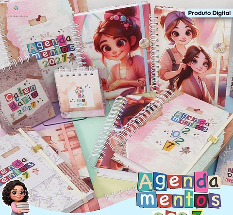 Arquivo Encadernação Coleção Agendamentos 2027