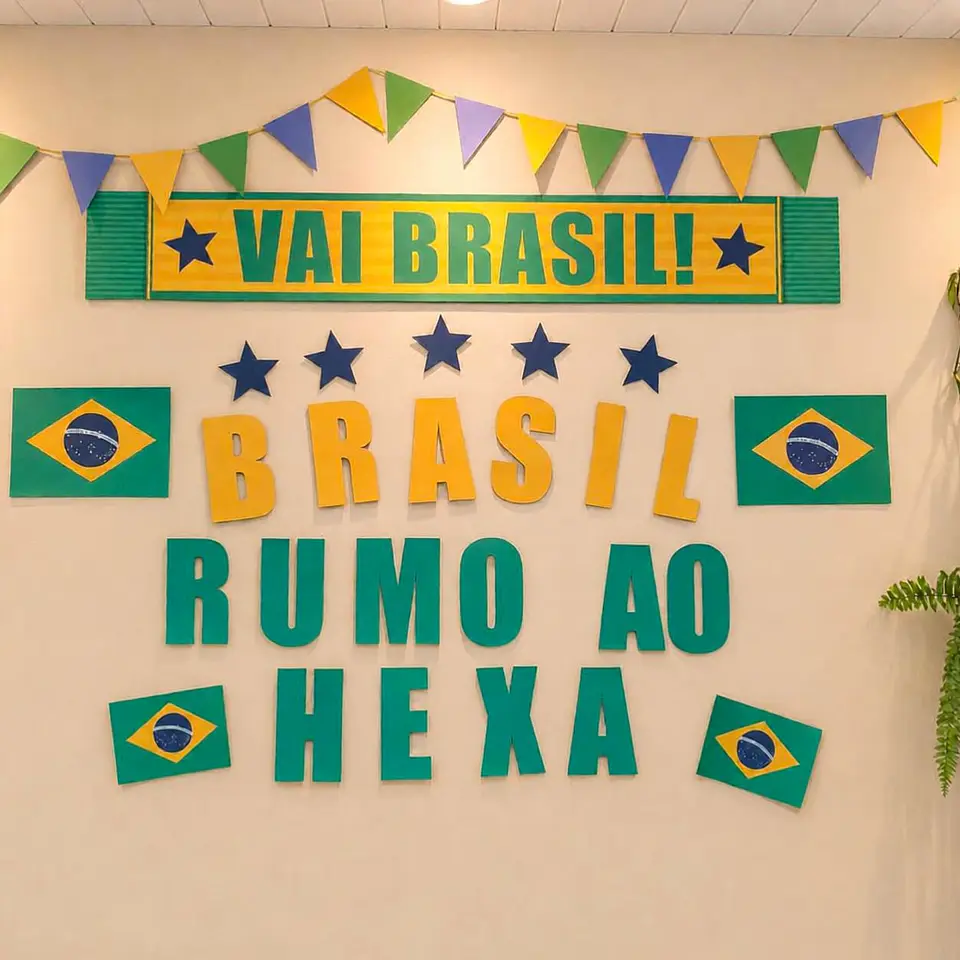 Arquivo Copa do Mundo Decoraçao Brasil 1
