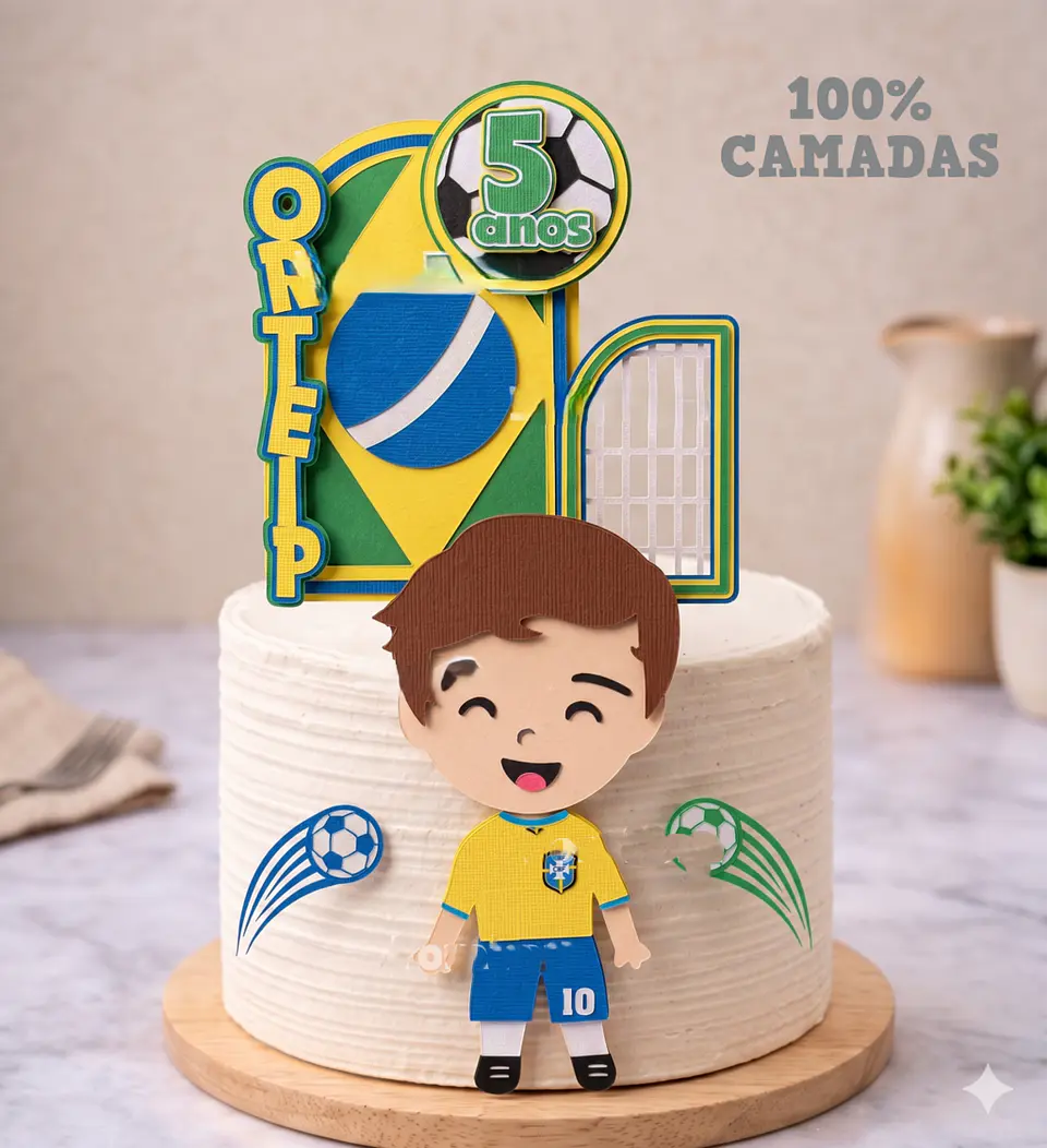 Arquivo Topo de Bolo Copa do Mundo  1