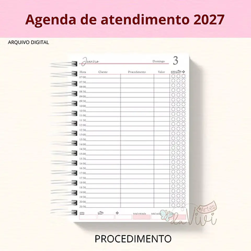 Arquivo Encadernação Agenda Procedimento 1