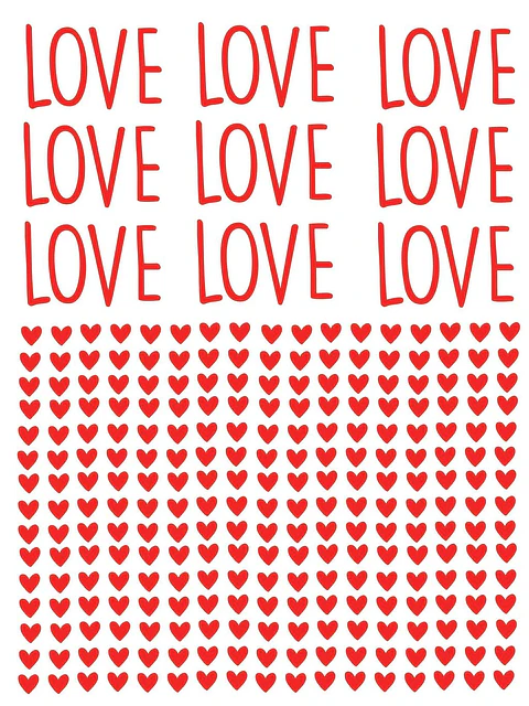 Arquivo Dia dos Namorados Arte Digital LOVE