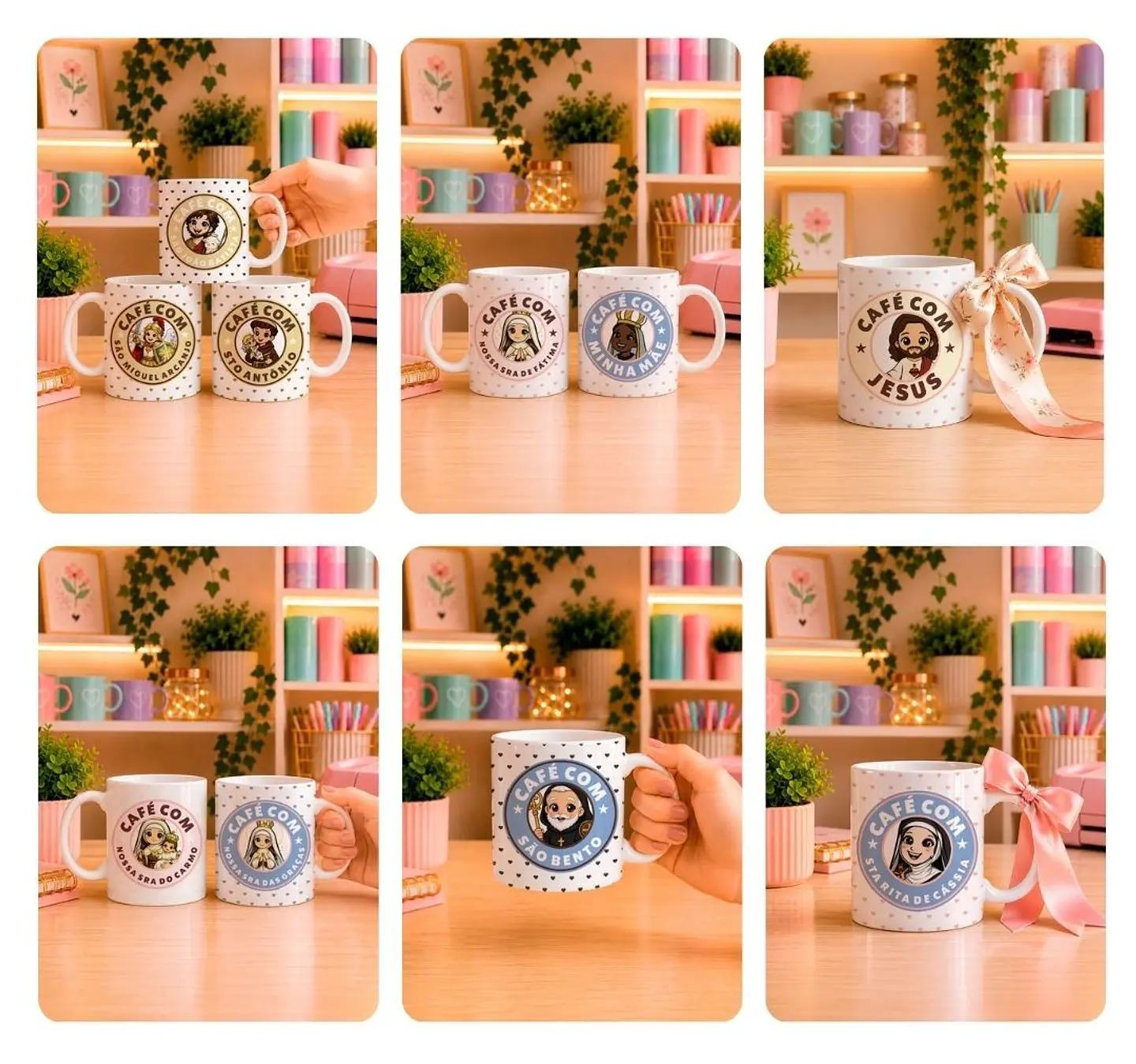 Arquivo Sublimaçao Caneca Café com você 1