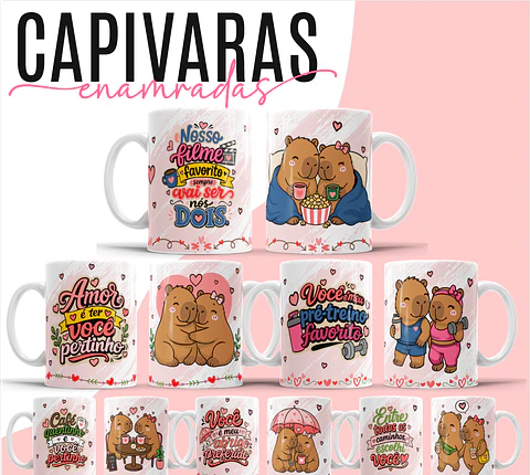 Arquivo Dia dos Namorados Capivaras e Namoradas