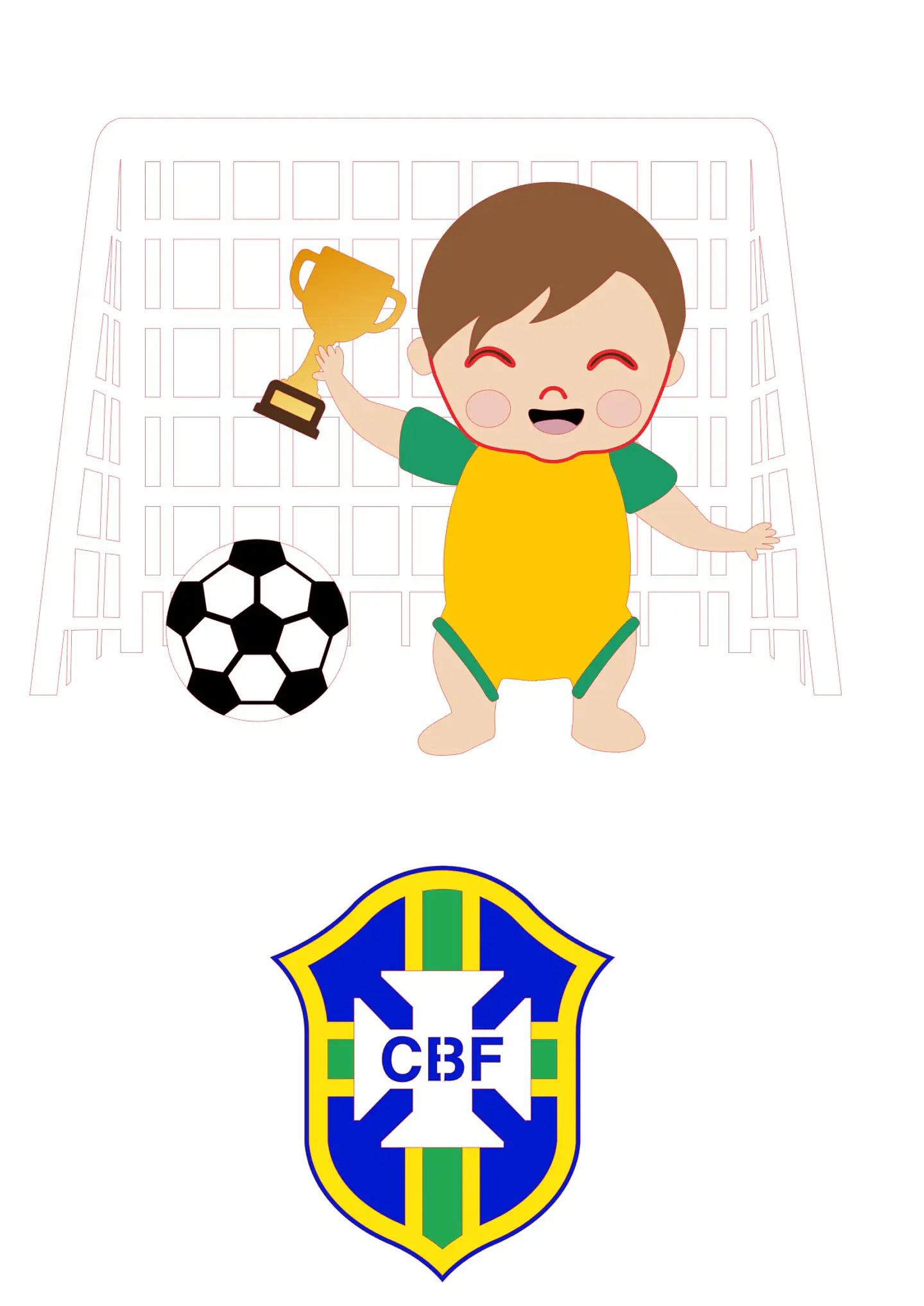 Arquivo topo de bolo - Topos BB Copa do Mundo 1