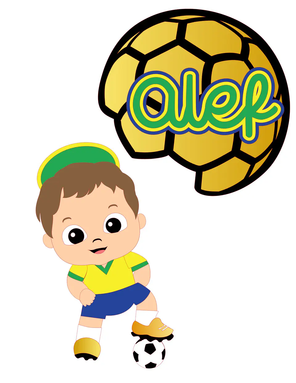 Arquivo Topo de Bolo Copa do Mundo - Topo Menino Futebol 1