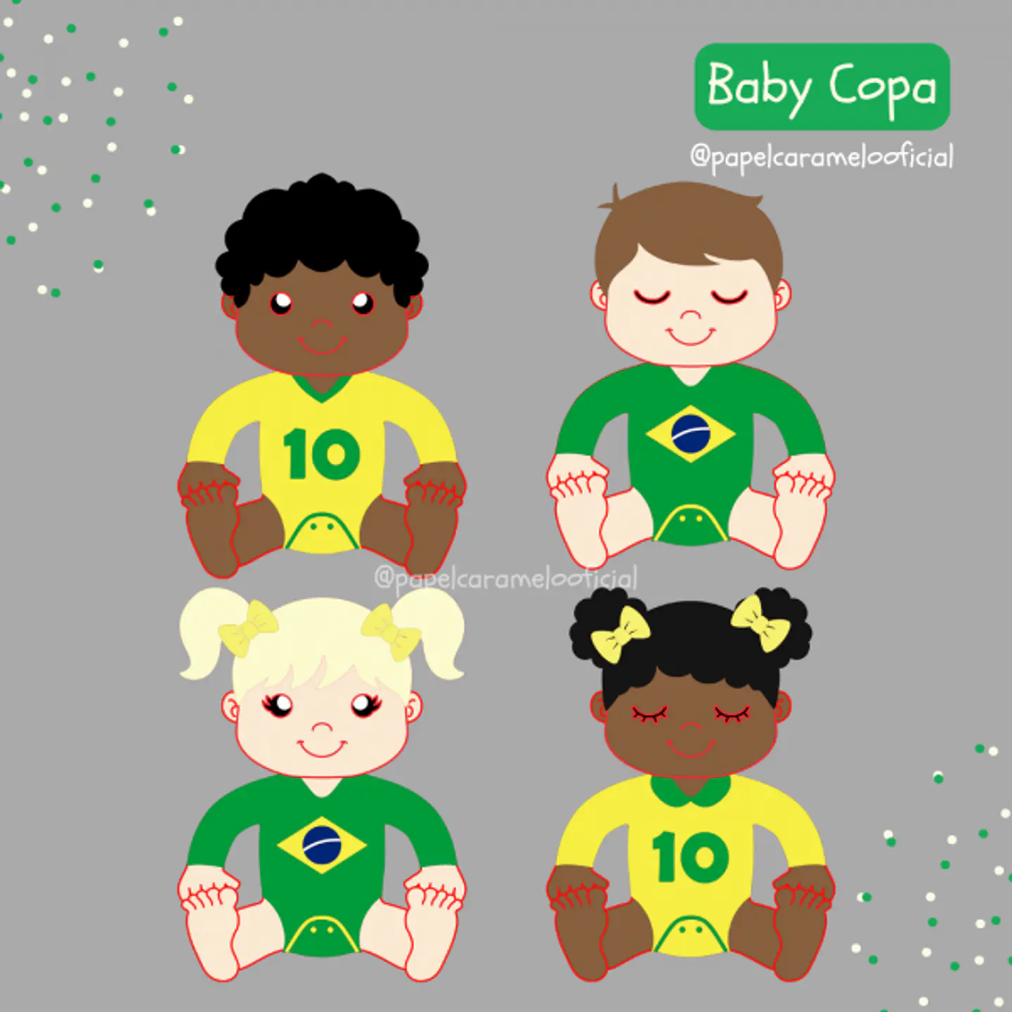 Arquivo Topo de Bolo Copa do Mundo - Baby 1