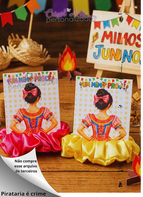 Arquivo Festa Junina Card Xuxinha Festa Caipira