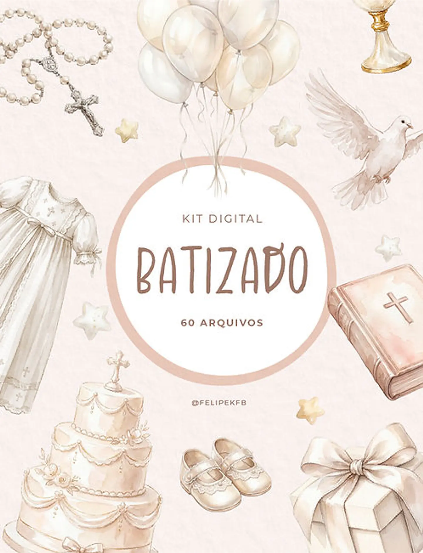 Arquivo Kit Digital Coleção Batismo 1