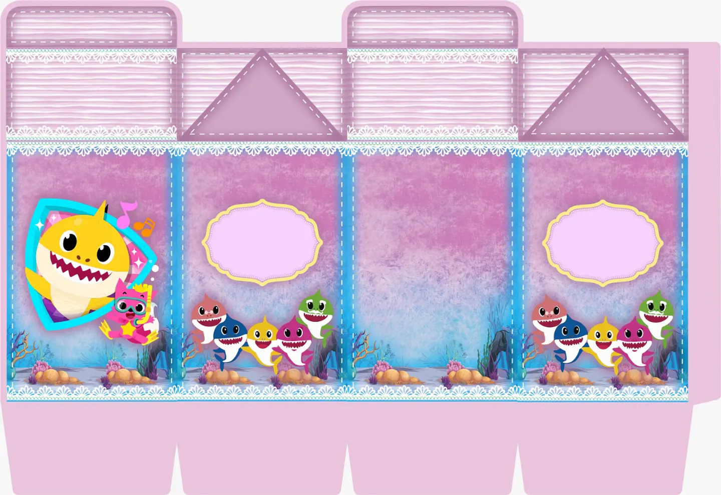 Arquivo de Corte Baby Shark 1