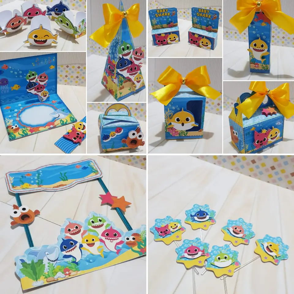 Arquivo de Corte Baby Shark 1