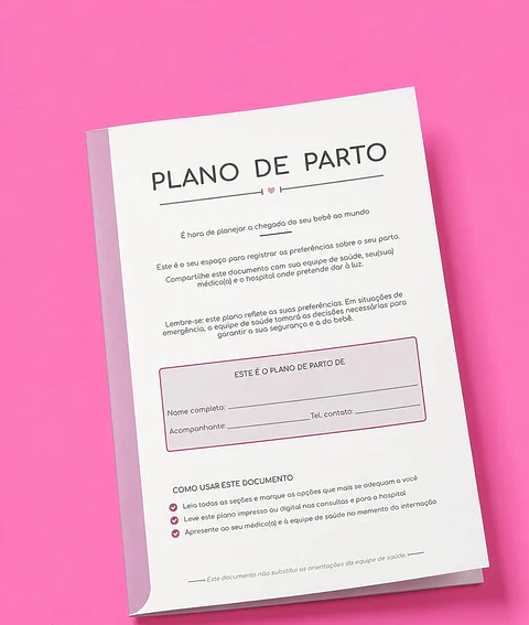 Arquivo Encadernação Plano de Parto