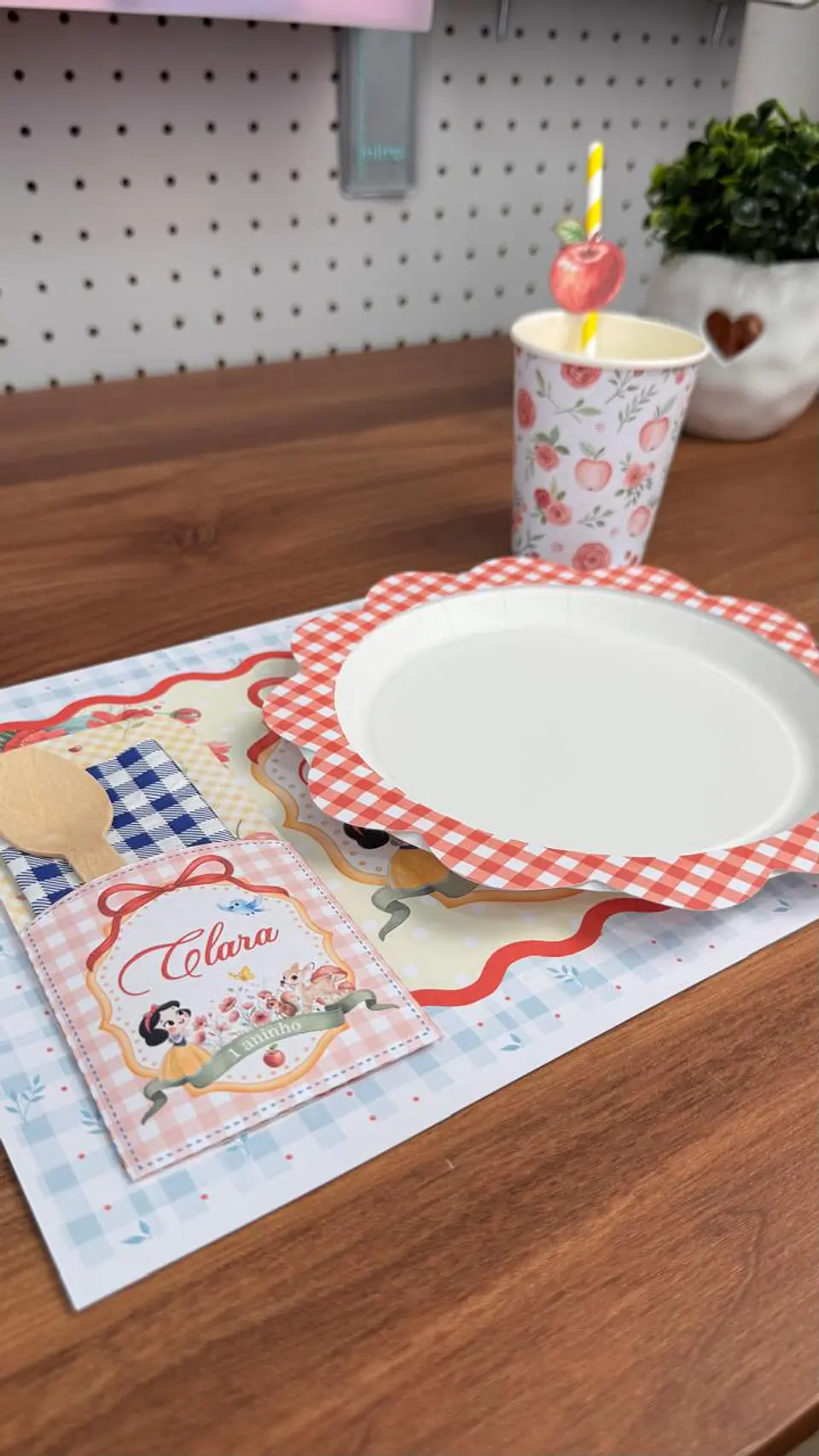 Arquivo de Corte Kit Mesa Posta Kids 3