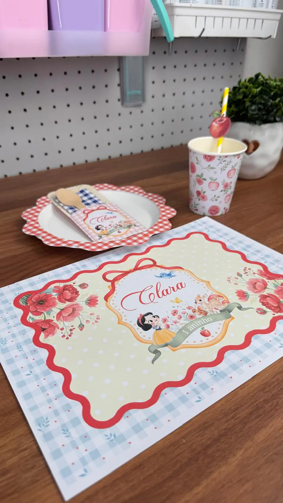 Arquivo de Corte Kit Mesa Posta Kids 1