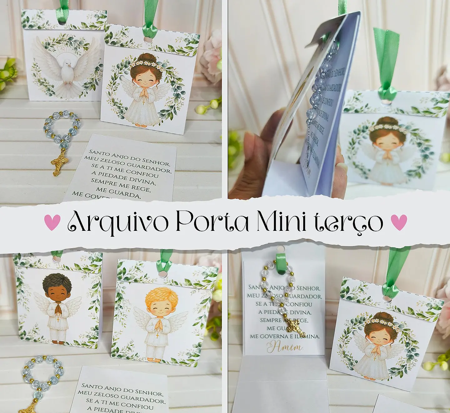 Arquivo de corte Porta Mini Terço 1