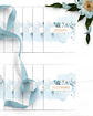 Arquivo Encadernação Combo Agenda 2027 Floral Azul - Thumbnail 2