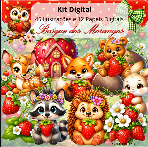 Arquivo Kit Digital Bosque dos Morangos