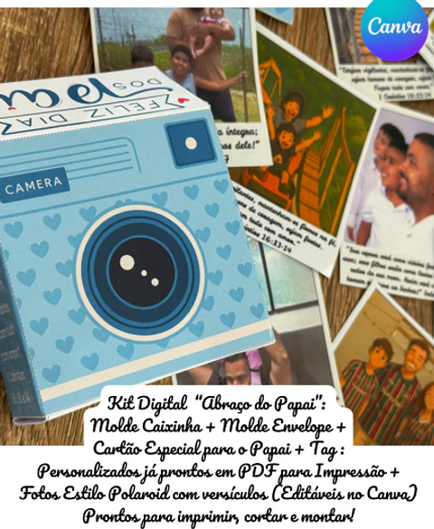 Arquivo Dia dos Pais Caixinha Polaroide