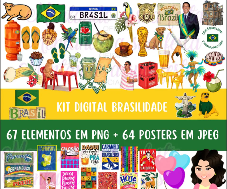 Arquivo Kit Digital Brasilidade 1
