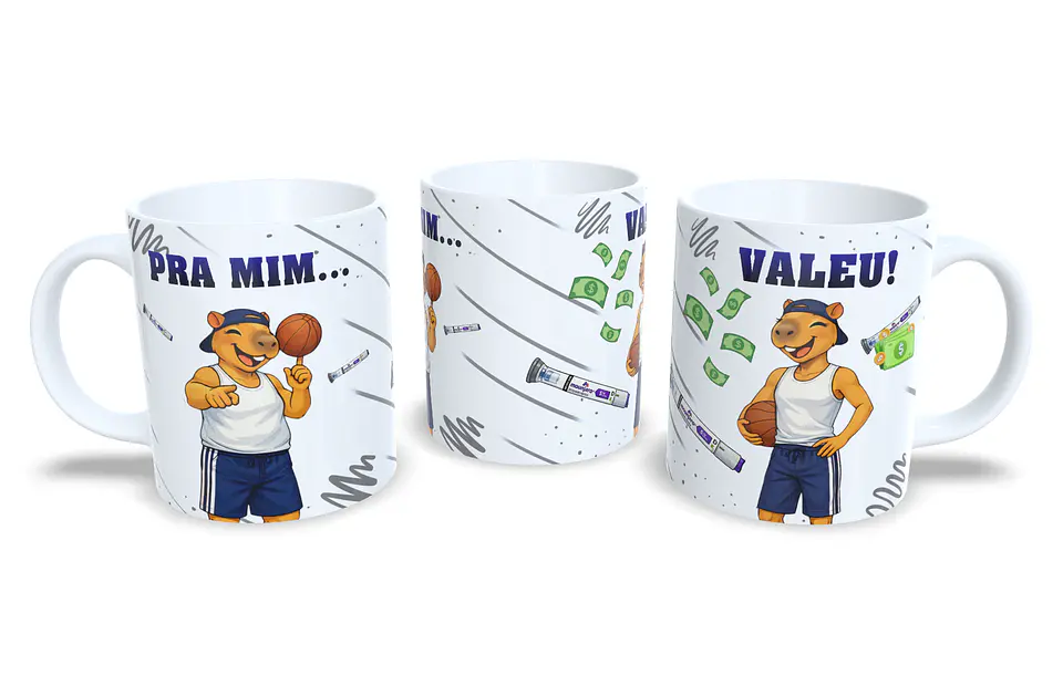Arquivo Sublimação Canecas Mounjaro - Masculina 1