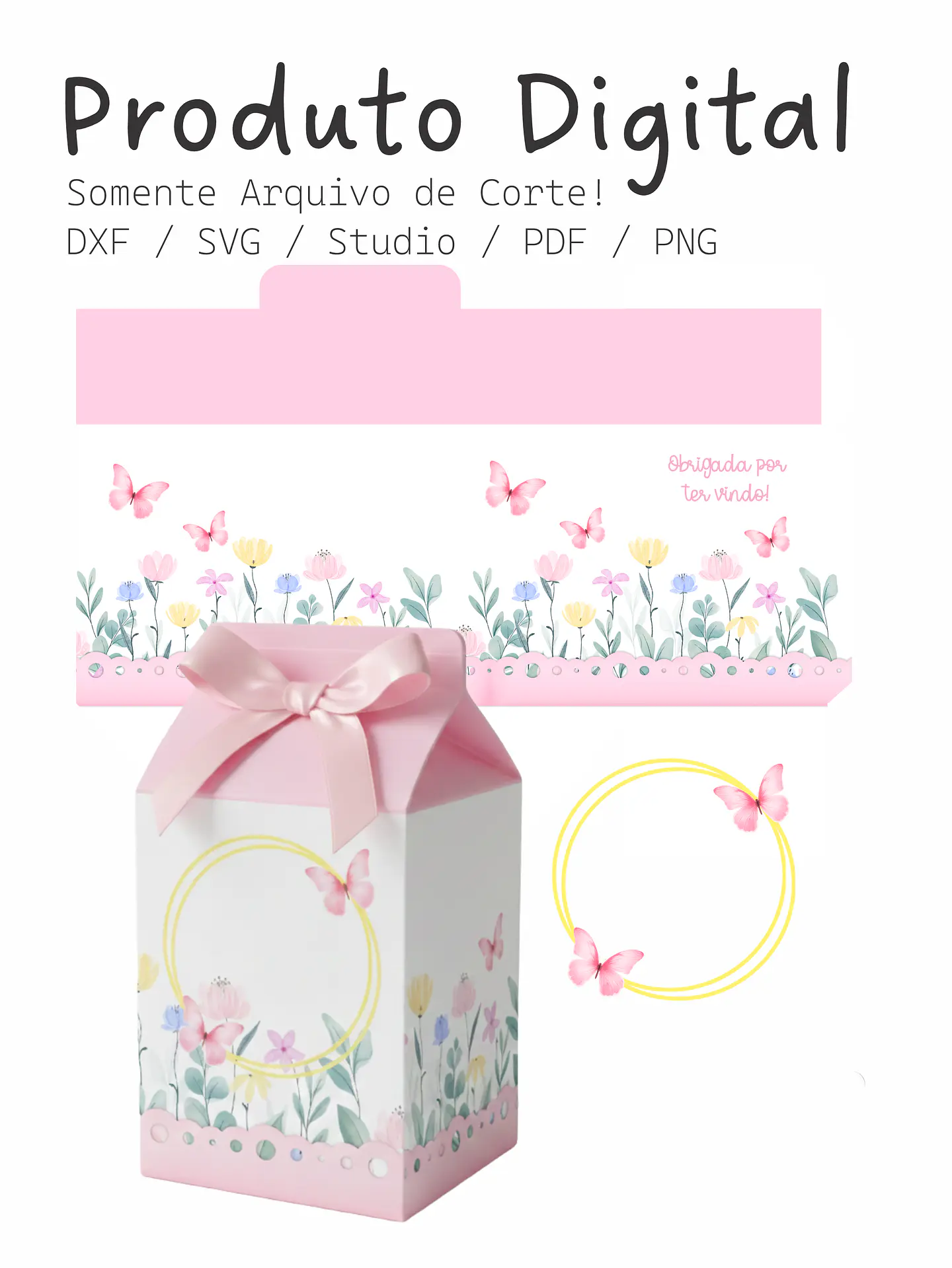 Arquivo de corte Caixa Milk Jardim Clean 1