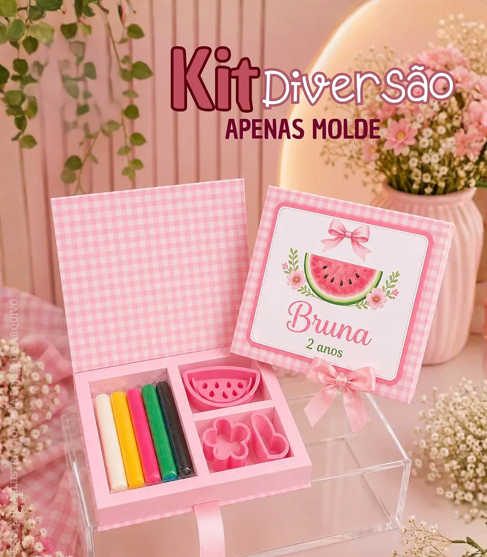 Arquivo de corte Kit diversão massinha de modelar 1