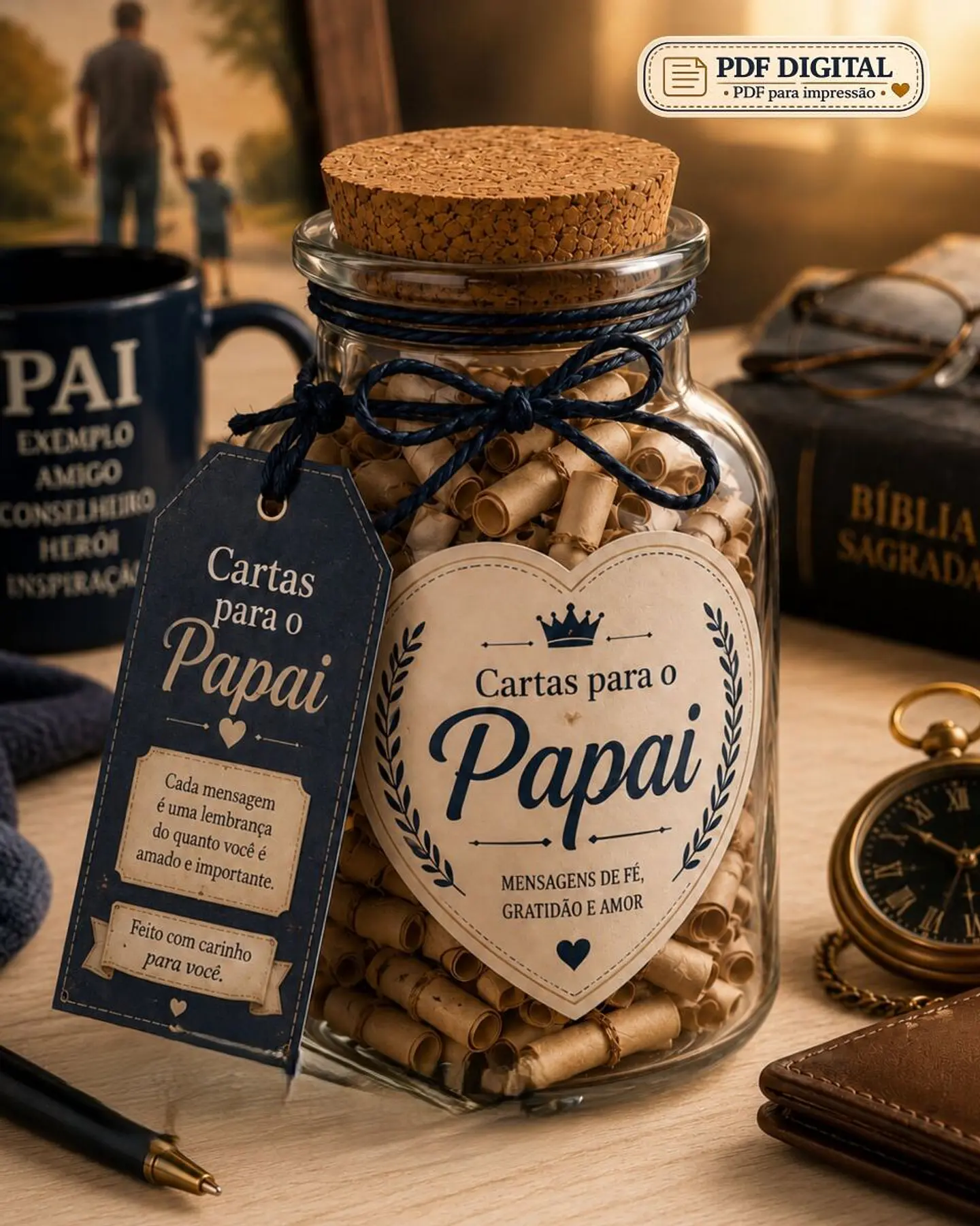 Arquivo Dia dos Pais Pote de Mensagens – Cartas para o Papai 1