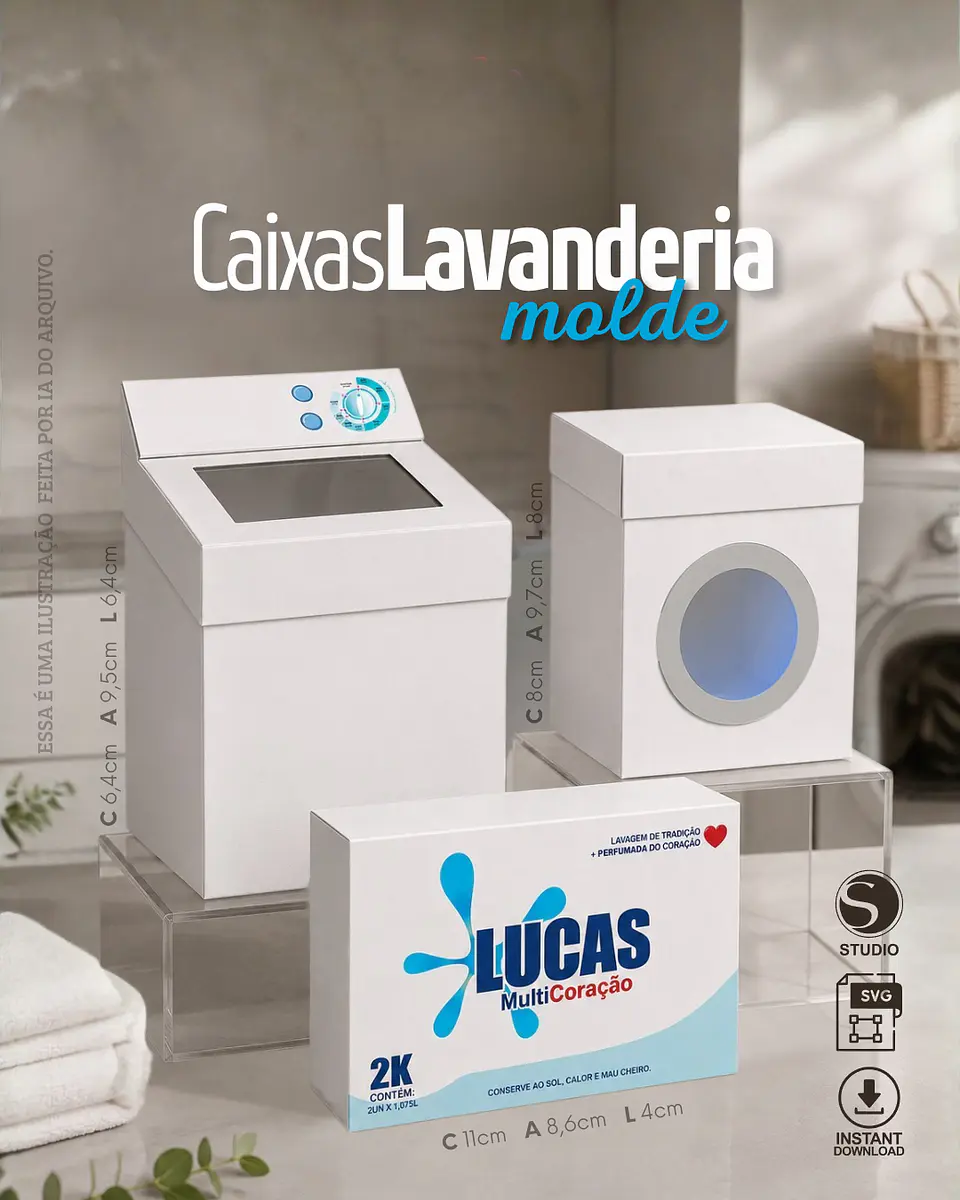Arquivo de Corte Máquinas de Lavar 1