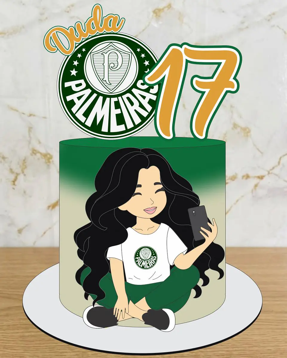 Arquivo Topo de Bolo Futebol Menina Palmeiras 1
