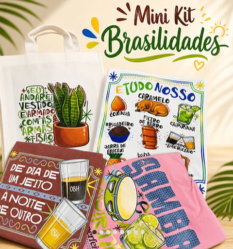 Arquivo Sublimação Mini Kit Brasilidades