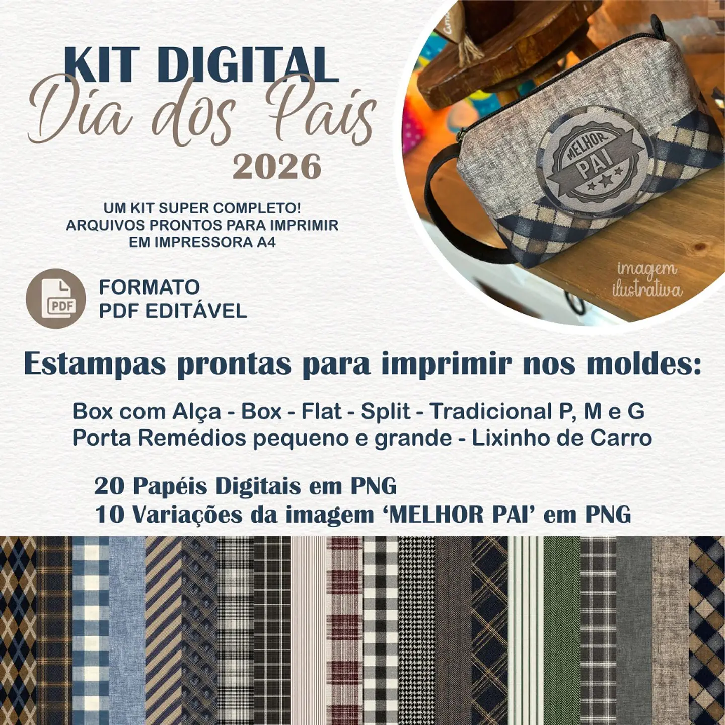 Arquivo Sublimação Estampas Dia dos Pais 2026 1