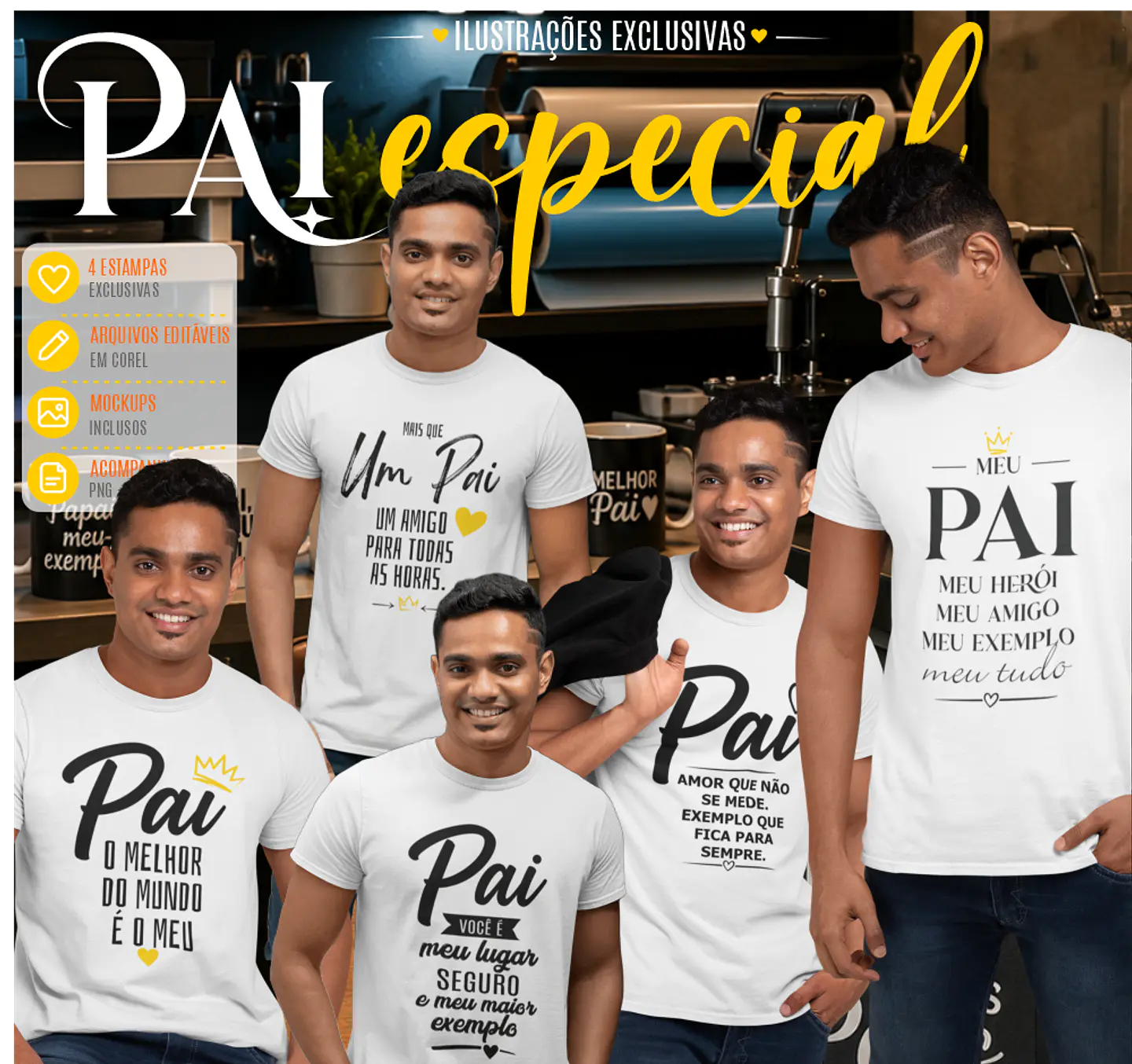 Arquivo Dia dos Pais Camisa - Pai Especial 1
