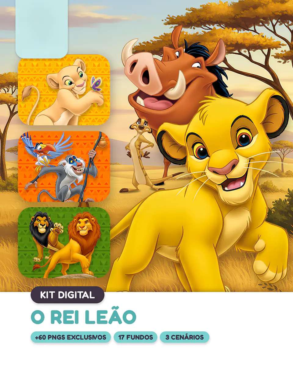 Arquivo Kit Digital O Rei Leão 1