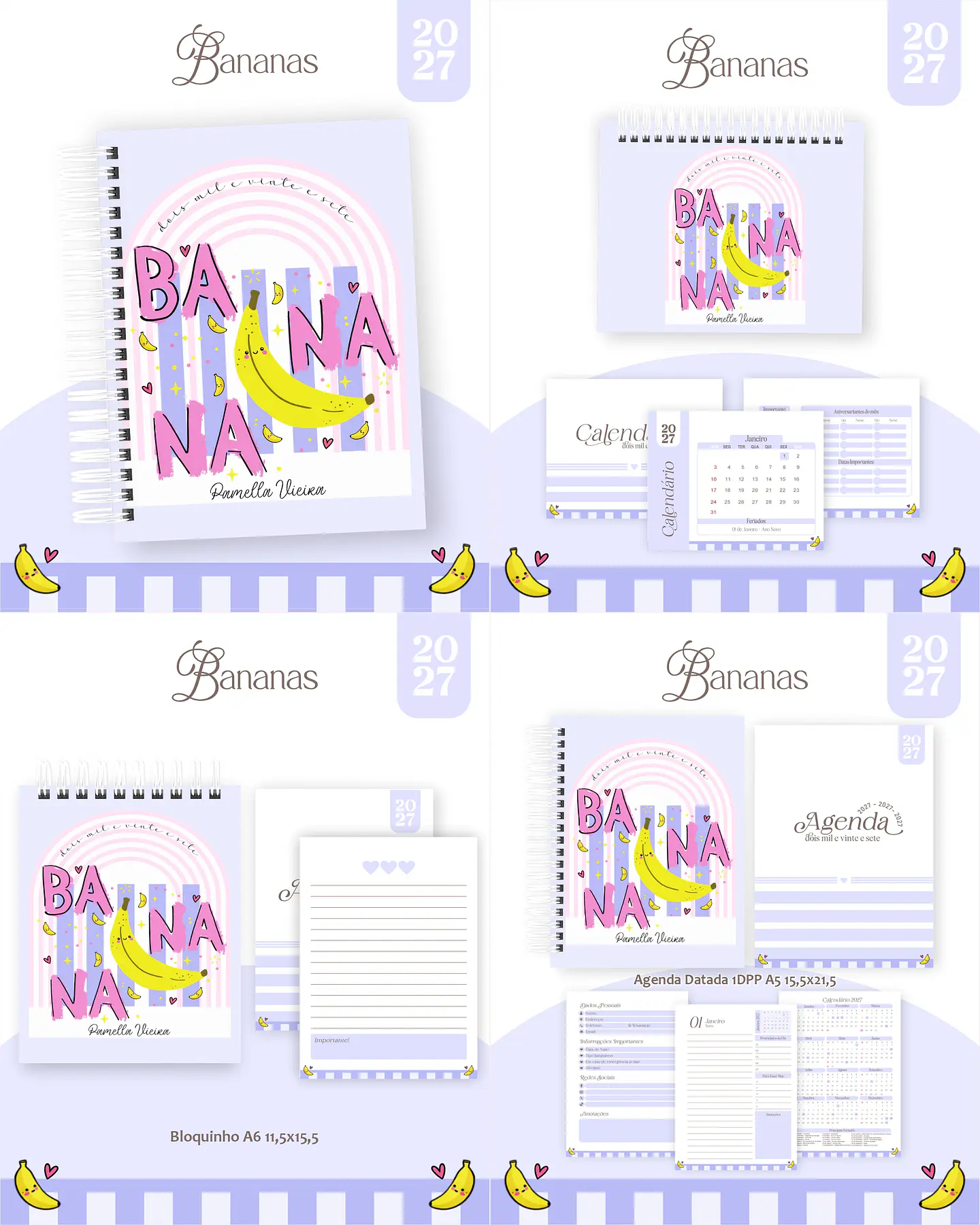Arquivo Encadernação Bananas Combo 2027 1
