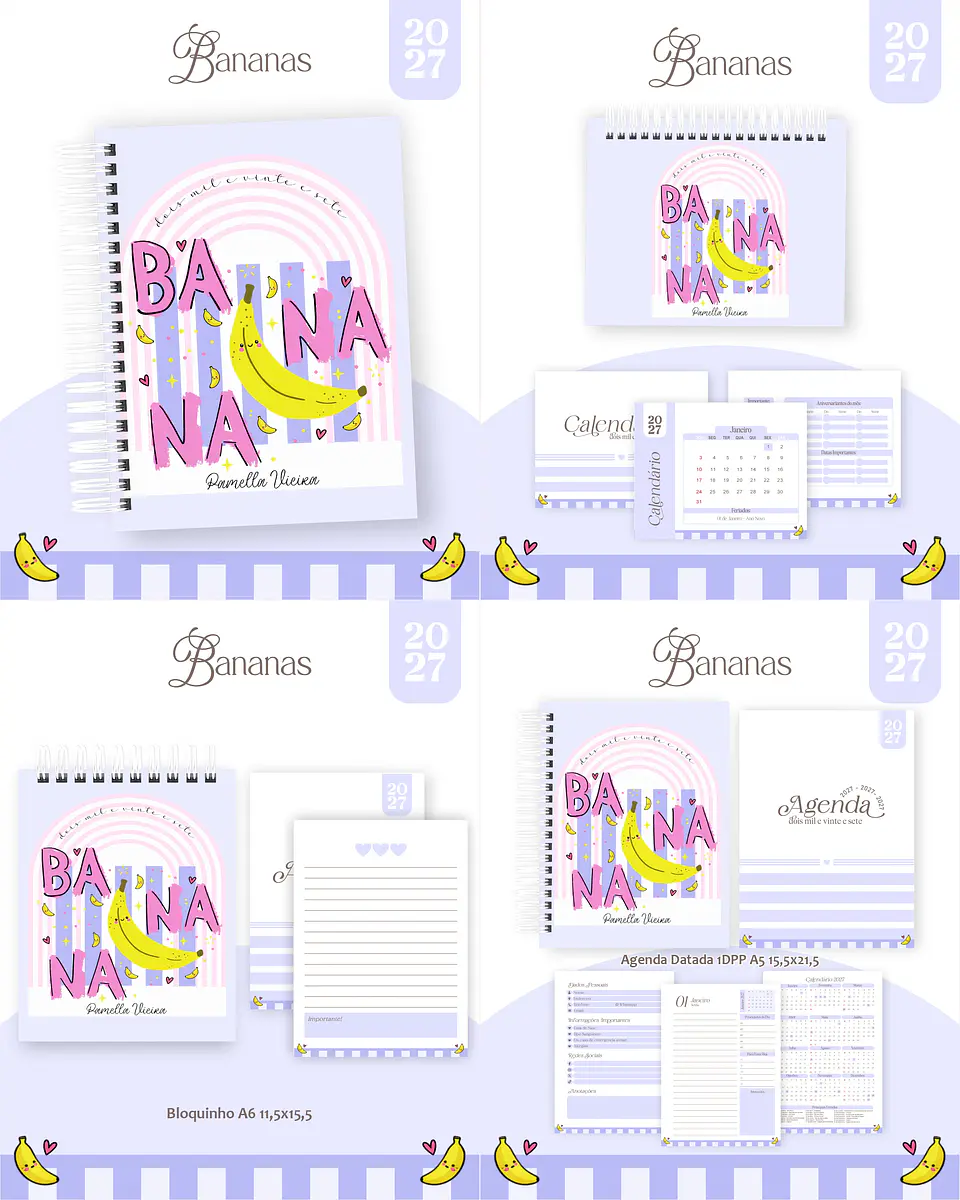 Arquivo Encadernação Bananas Combo 2027 1