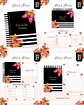 Arquivo Encadernação Floral Preto Combo 2027 - Thumbnail 1