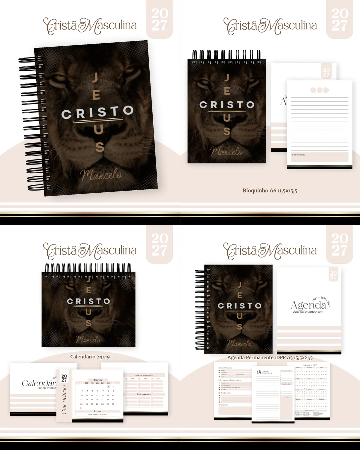 Arquivo Encadernação Cristã Masculina Combo 2027 1