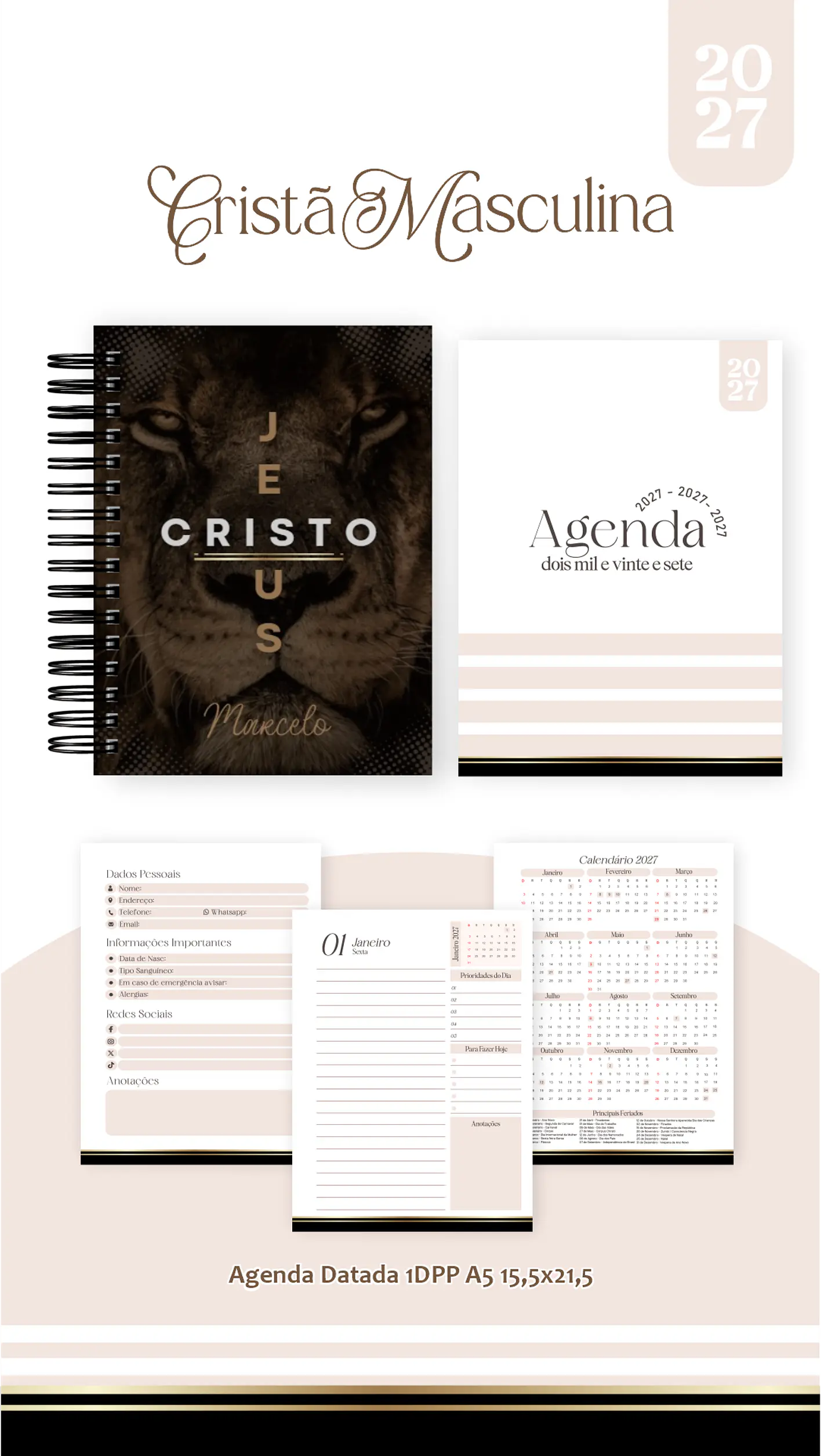 Arquivo Encadernação Cristã Masculina Combo 2027 4