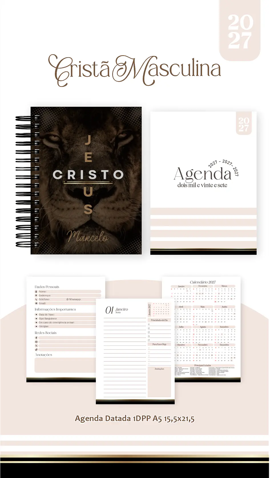 Arquivo Encadernação Cristã Masculina Combo 2027 4
