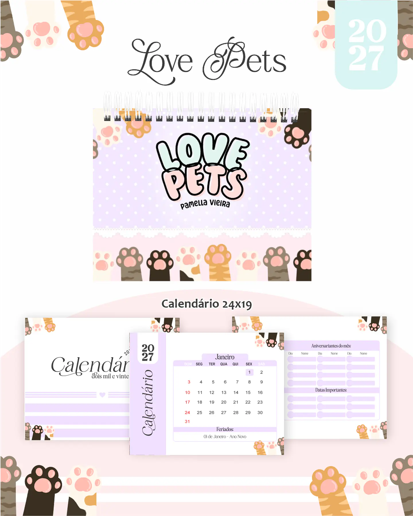 Arquivo Encadernação Love Pets Combo 2027 3