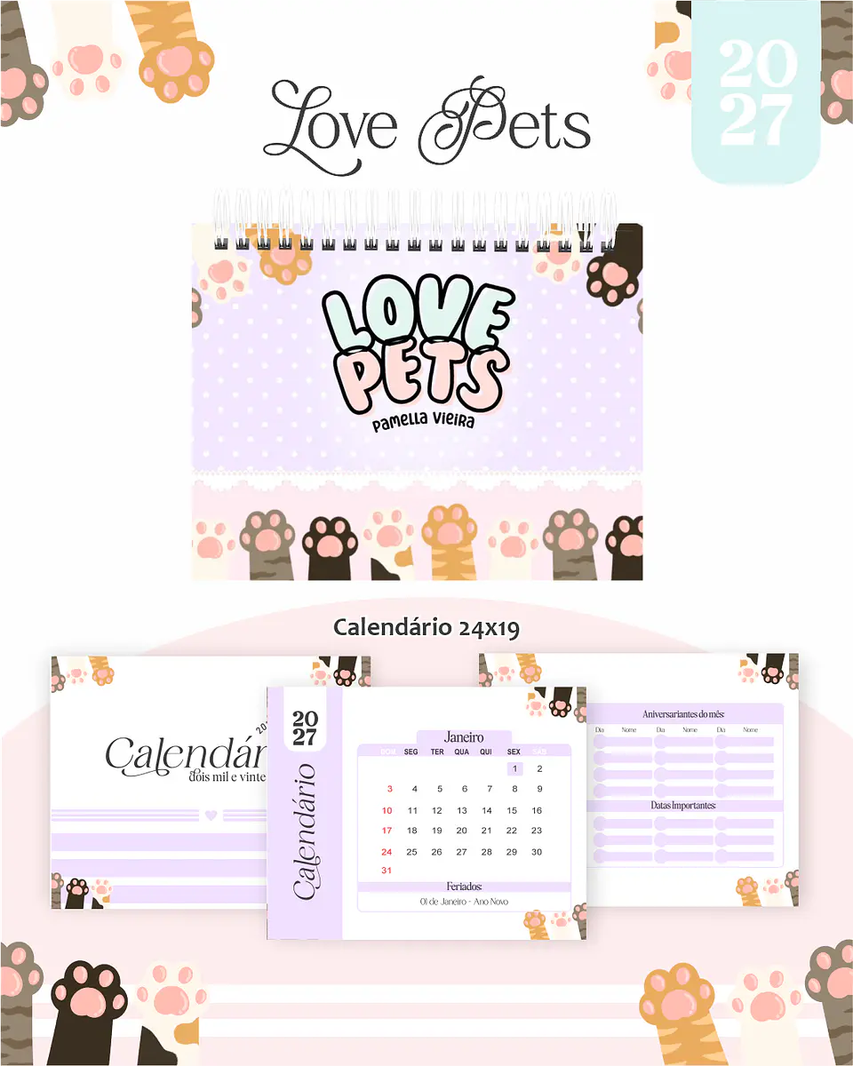 Arquivo Encadernação Love Pets Combo 2027 3